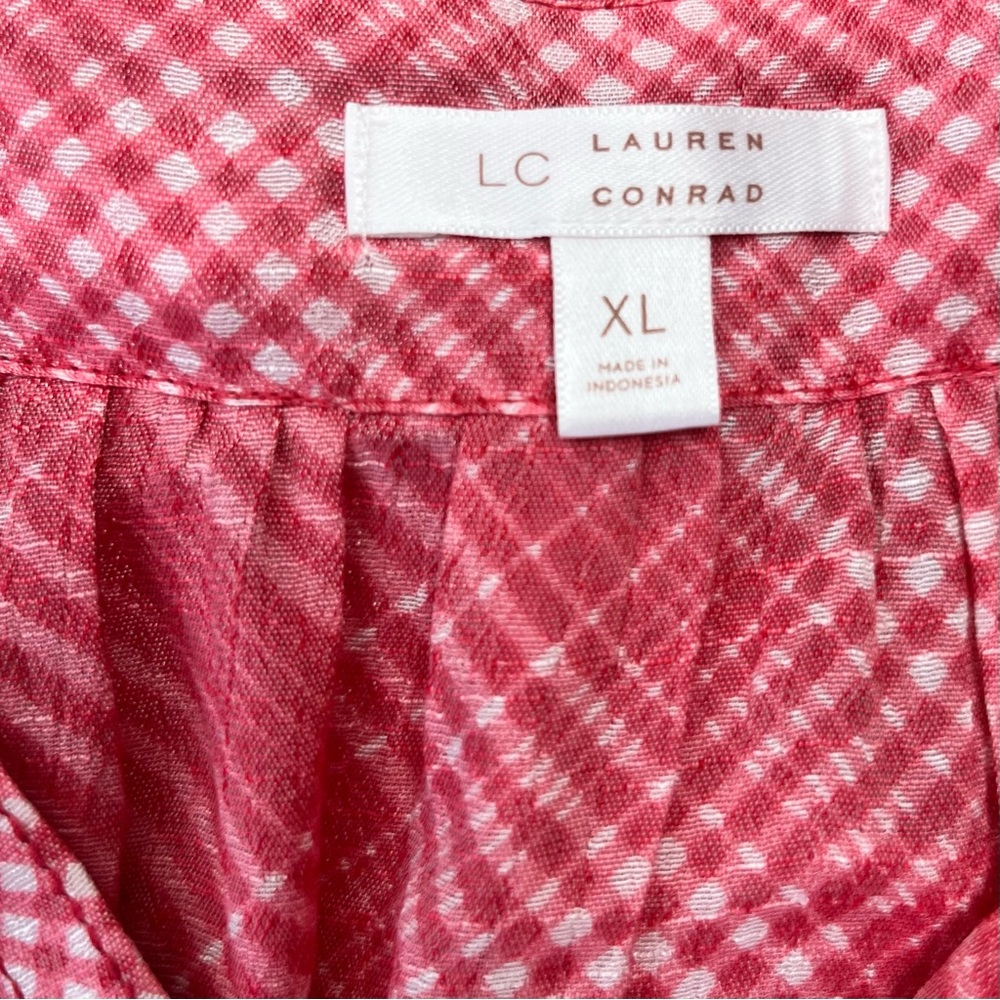 Lauren Conrad shirred pheasant top - Picture 5 of 6